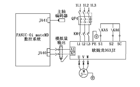 變頻器硬件接線圖